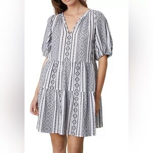 Monique Boho Puff Sleeve Dress